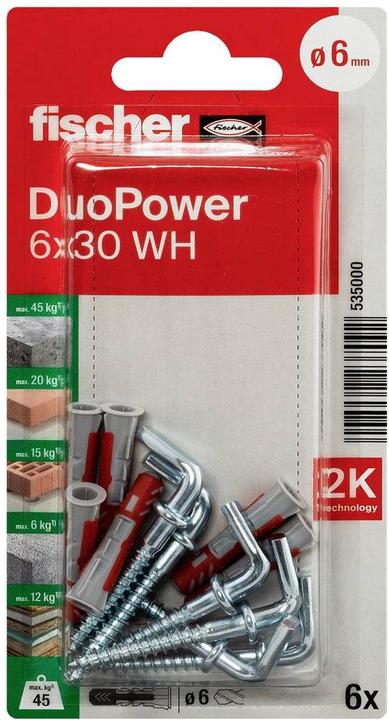 Actual product image Fischer Duopower (6 pcs.)