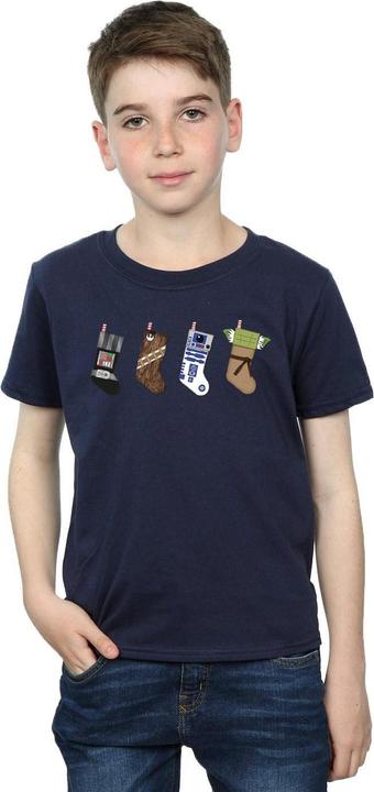 Image du produit Star Wars - T-shirt CHRISTMAS STOCKINGS - Garçon (140, 146)