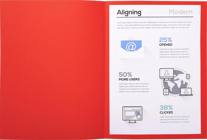Actual product image Exacompta Collection folders - File covers (24 x 32 cm, 50 x)