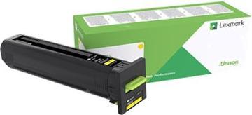 Image du produit Lexmark CORPORATE TONER CARTR YELLOW 82K2UYE 55K PAGES UC F/CX860 MSD NS SUPL (Y)