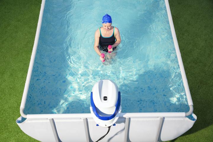 Actual product image Bestway Swimfinity™ counter-current system