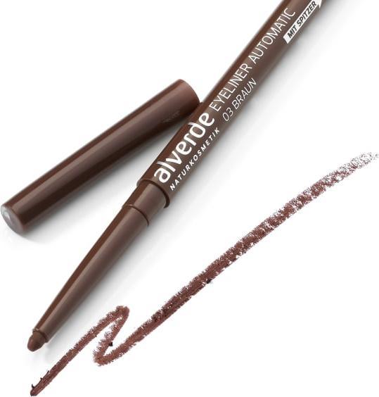Actual product image dm alverde Eyeliner Automatic brown 03 (Brown)