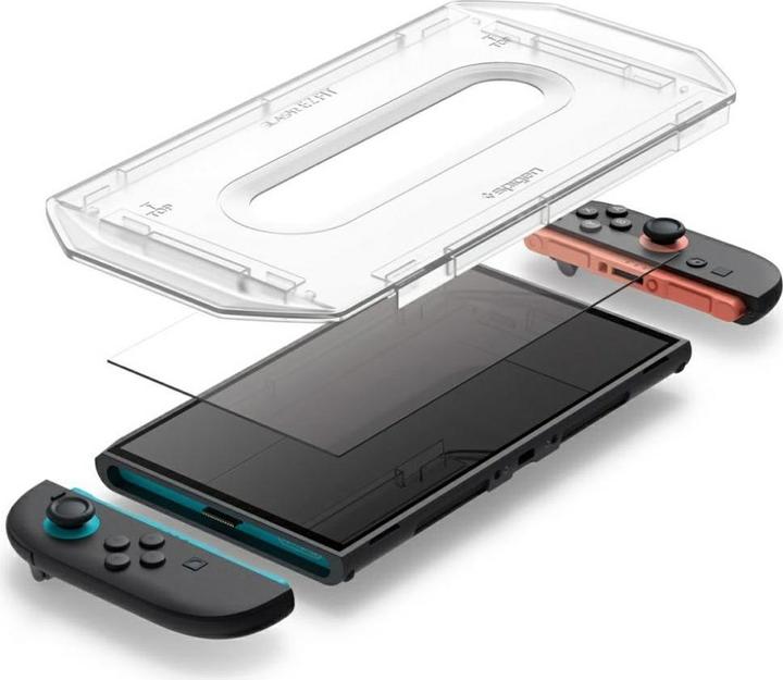 Image du produit Spigen - Screen Protector Glas.tR EZ-FIT (2pack) - for Nintendo Switch 2 - Clear (Switch 2)