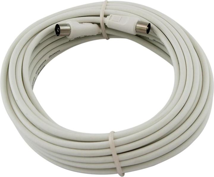 Image du produit Televes Preisner TAK90100G 10m IEC IEC Blanc Câble coaxial (90 dB, Câble d'antenne)