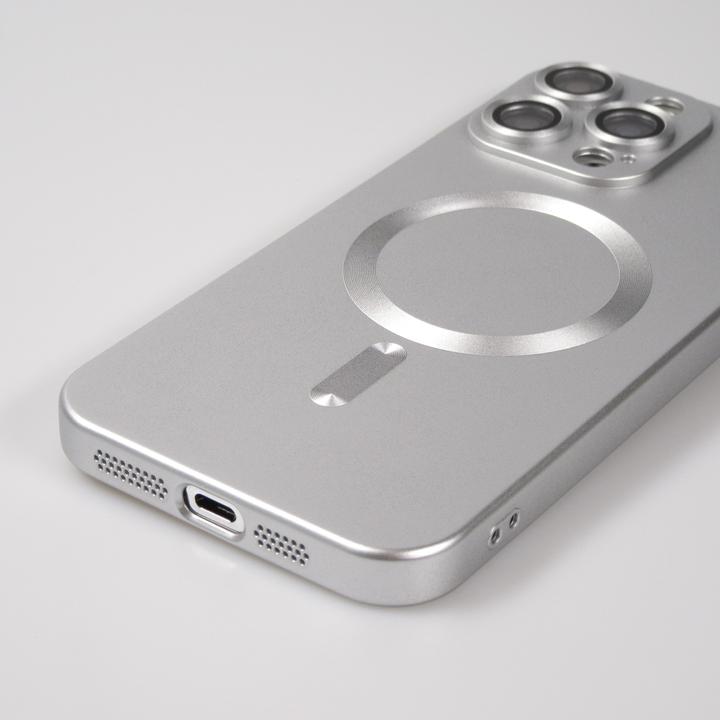 Produktbild PhoneLook Hülle Gummi weich mit Kameraschutzglas MagSafe (Apple iPhone 15 Pro)