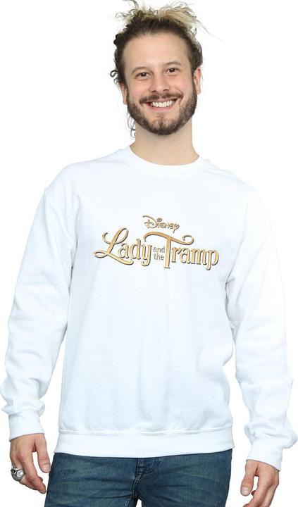 Actual product image Disney Mens Lady And The Tramp Classic Logo Sweatshirt (XXL)