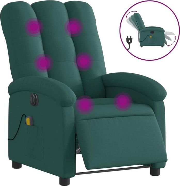Produktbild VidaXL Massagesessel Elektrisch Stoff