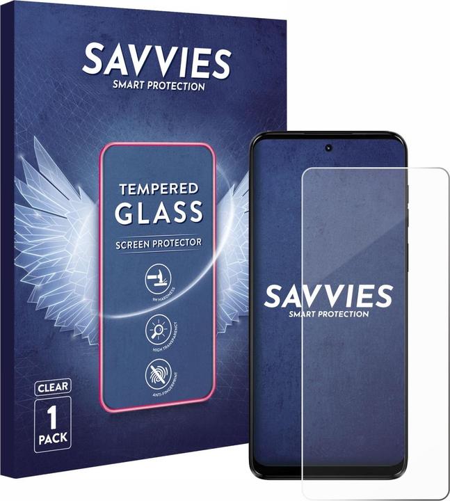 Image du produit Savvies Verre blindé Protection d'écran (1 pièce(s), Motorola Moto G14)