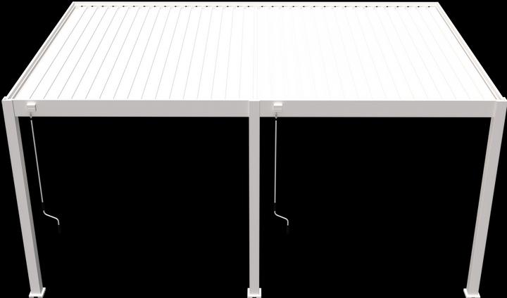 Actual product image Weide Wall pergola Deluxe Plus 3.6x5.3m White (360 cm, 530 cm)