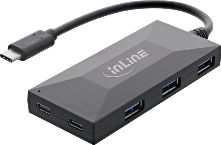 Actual product image InLine USB 3.0 Hub (USB-C, 5 Ports)