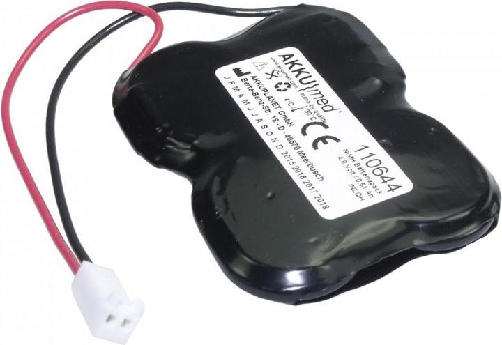 Actual product image AccuCell Rechargeable battery Covidien/ Aerogen Aeroneb ProX nebuliser type 55750504012, CE compliant (1 pcs., 510 mAh, Rechargeable battery)