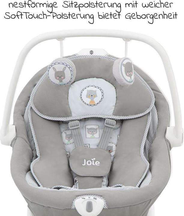 Image du produit Joie 2in1 Balançoire bébé Sansa de la naissance à 13 kg amovible Transats & balançoires bébé