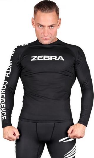 Produktbild Zebra Athletics RashGuard mit langen Ärmeln (S)