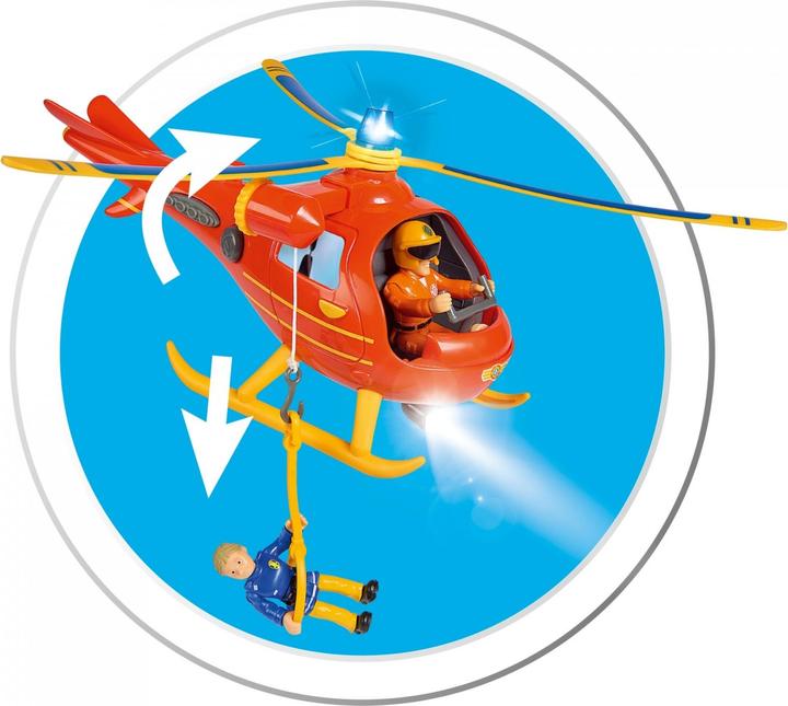 Produktbild Simba Feuerwehrmann Sam Hubschrauber Wallaby inkl.Figur