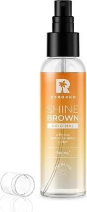 Byrokko Shine Brown Two-Phase Super Tanning Spray 100ml (104 ml)