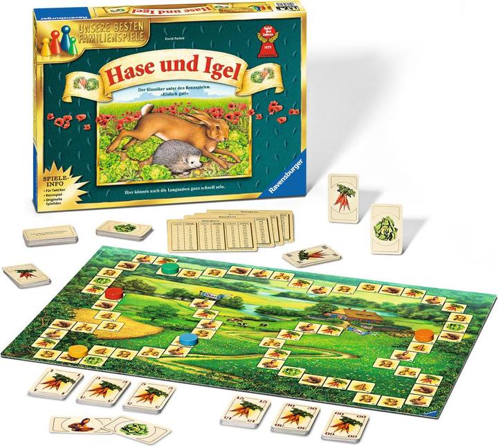 Actual product image Ravensburger Hare & Hedgehog (German)