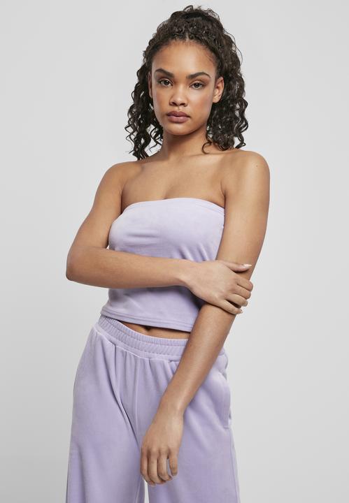 Immagine prodotto Urban Classics Top corto da donna in velluto (M)