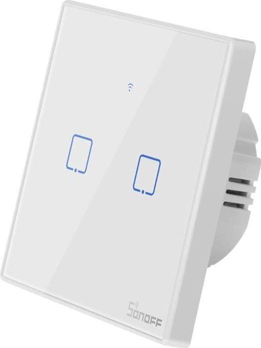 Image du produit Sonoff Smart Switch WiFi RF 433 T2 UE TX (2-channel) updated