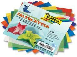 Image du produit Folia Dépliants transparents 20 x 20 cm multicolores (42 g/m², 500 x)