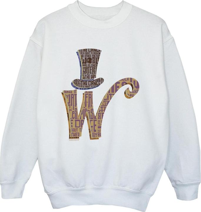 Image du produit Willy Wonka & the Chocolate Factory - Sweat W LOGO HAT - Garçon (140, 146)
