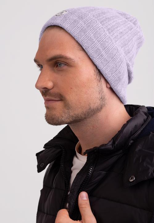 Actual product image Cash-Mere Kaschmir Rib Mütze (One size)