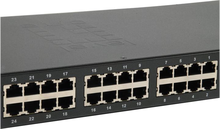 Produktbild LevelOne Switch 24x FE FGP-2602 2xGSFP 24xPoE (26 Ports)
