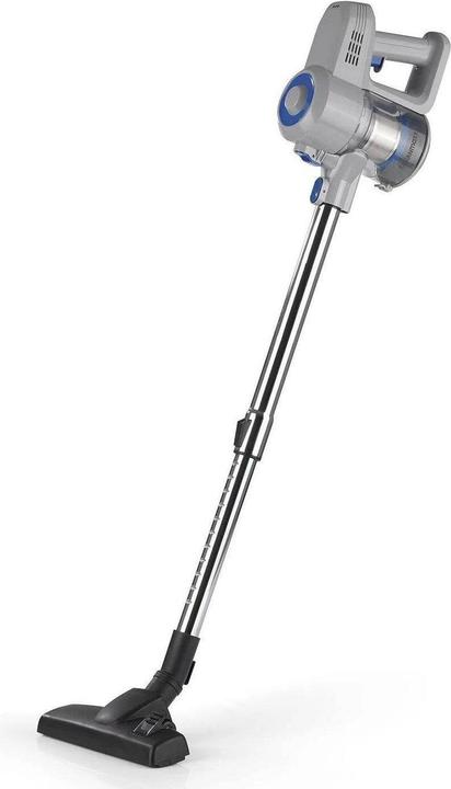 CleanMaxx Akku-Hand- und Stielsauger Blau/Hellgrau