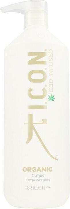 Icon Organic Shampoo Litre 1000ml (1000 ml, Flüssiges Shampoo)