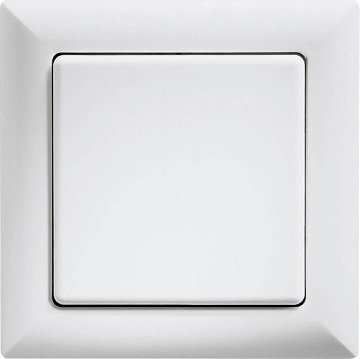 Eltako Wireless pushbutton F4T55BLE-wg Bluetooth pure white glossy
