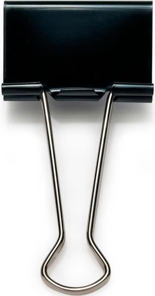 Immagine prodotto Rapesco Clip a scomparsa, larghezza: 25 mm, nero (1 x)
