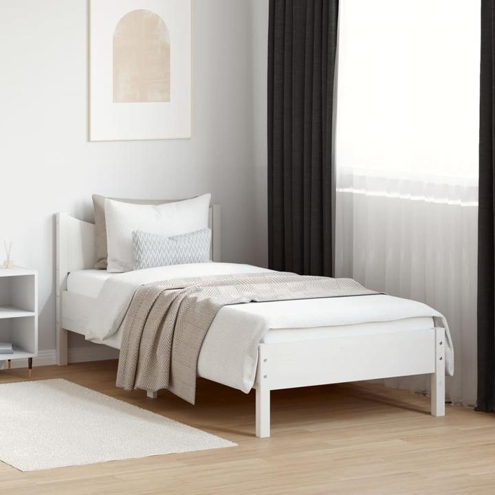 Produktbild VidaXL Bett Kiefer (135 x 190 cm)