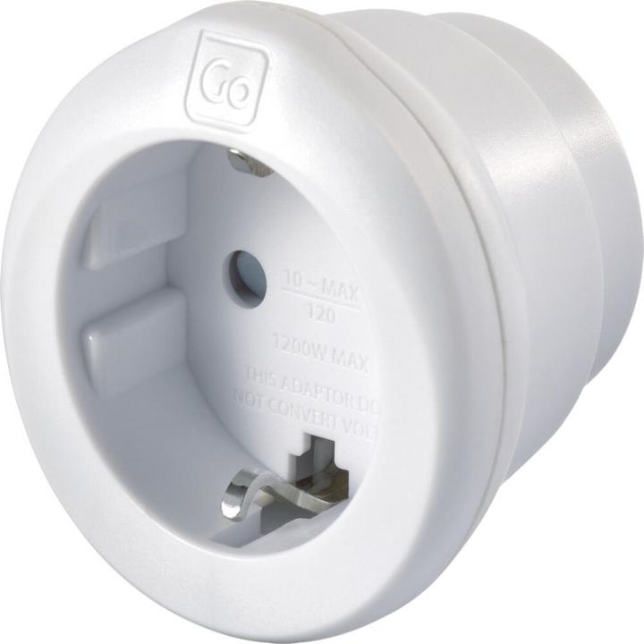 Actual product image Go Travel EU - USA Adaptor