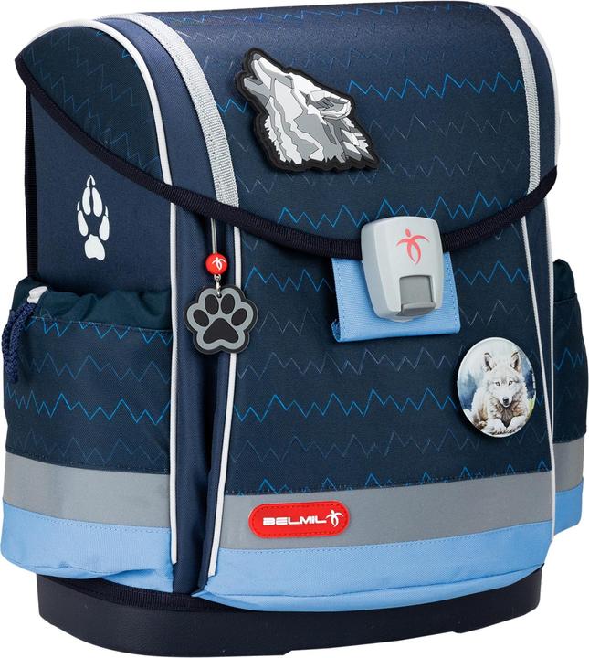 Image du produit Belmil Classy Plus ergonomisches Schulranzenset 5tlg. "Wolve (19 l)