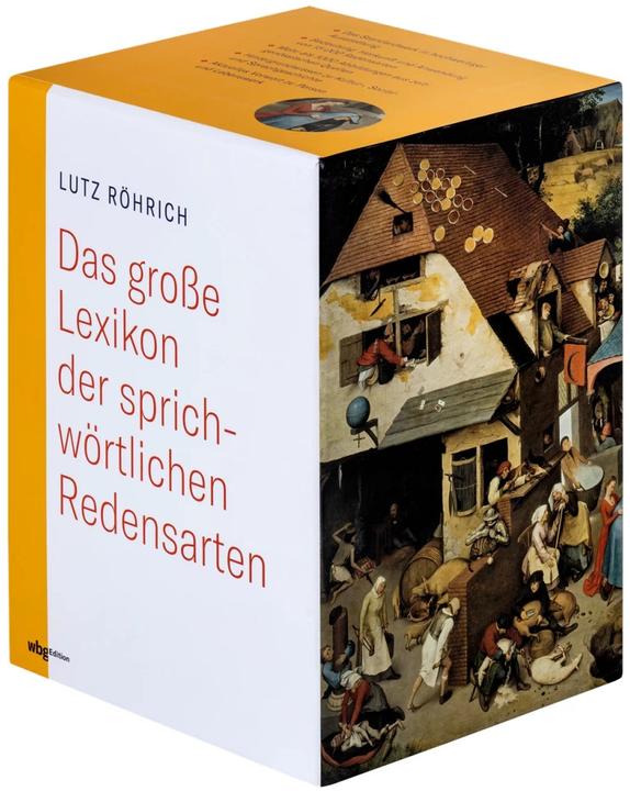 Immagine prodotto Lutz Röhrich: Das grosse Lexikon der sprichwörtlichen Redensarten (Tedesco, Werner Mezger, Lutz Röhrich, 2023)