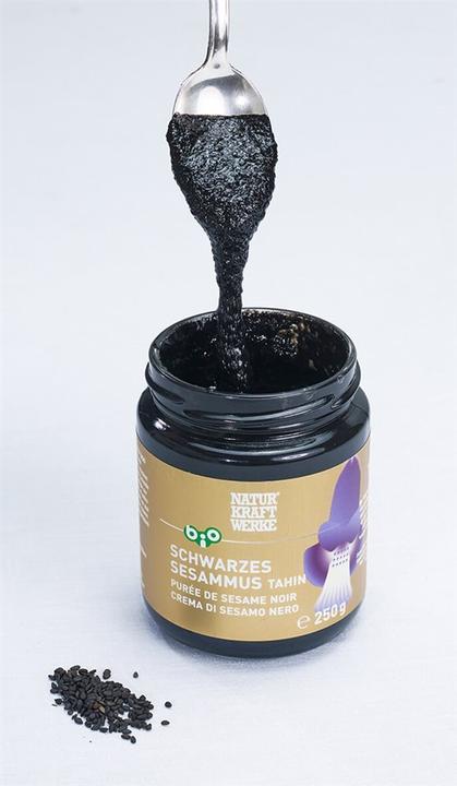 Produktbild NaturKraftWerke Schwarzes Sesammus Tahin Bio (250 g)