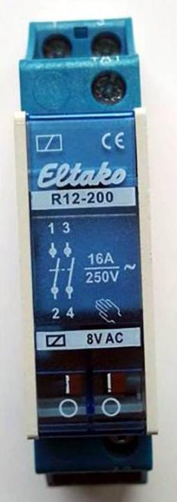 Produktbild Eltako Schaltrelais f.Reihen EB 2S 16A R12 200 8V
