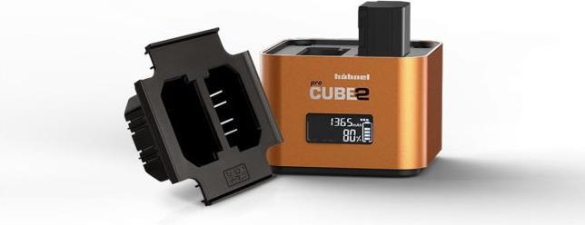 Actual product image Hähnel ProCUBE 2 plate for Sony NP-FZ100 battery camera charger