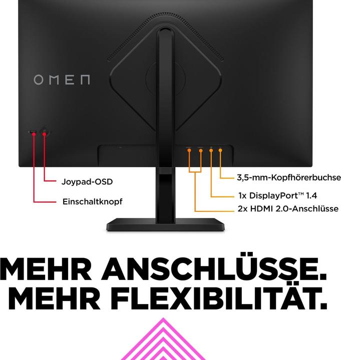 Immagine prodotto HP Omen 27q (2560 x 1440 pixel, 27")