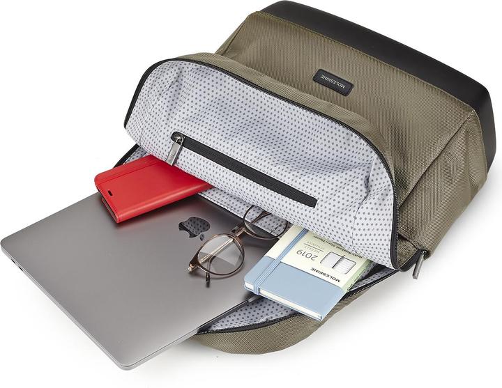 Actual product image Moleskine Backpack Technical Wave Gree