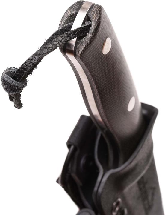 Actual product image Kvin Outdoor Knife Brown Black