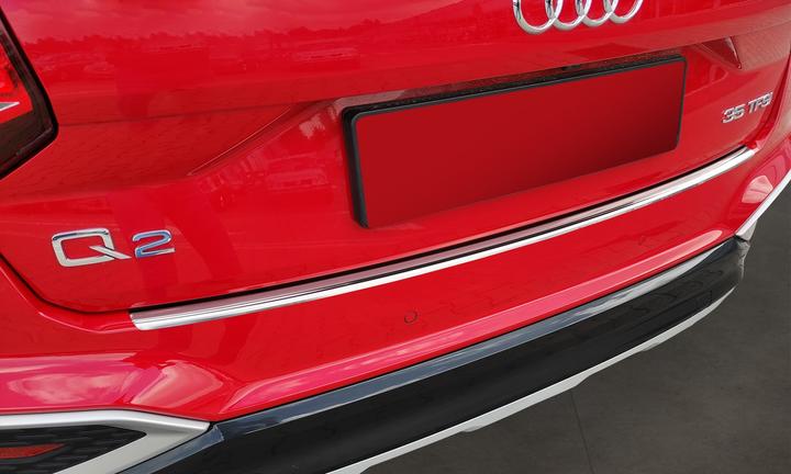 Actual product image Avisa Stainless steel bumper protection for Audi Q2 from 10/2020 until today (Rear)