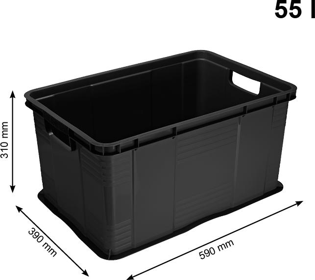 Actual product image Rotho Agilo (31 x 40 x 60 cm, 55 l)