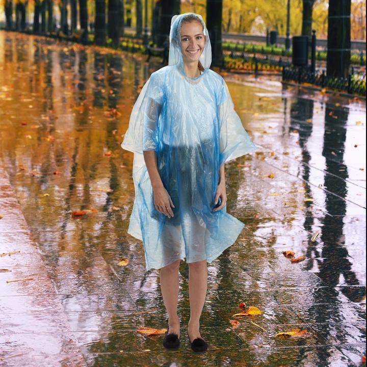 Produktbild Relaxdays Regenponcho (One Size)