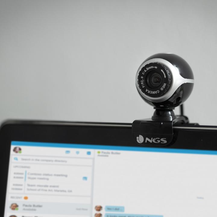 Produktbild NGS XpressCam300 - 5 MP - 8 MP - USB 2.0 - Schwarz - Silber - CMOS - 180 g (5 Mpx)