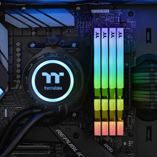 Produktbild Thermaltake TOUGHRAM RGB 16GB (2x8GB) DDR4 4600MHz C19 Arbeitsspeicher (2 x 8GB, 4600 MHz, DDR4-RAM, DIMM)