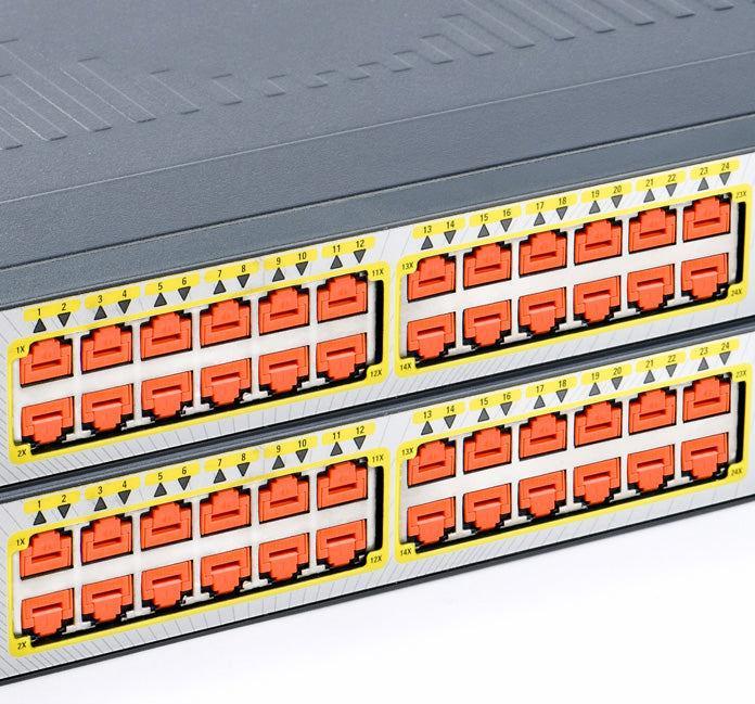 Produktbild Smart Keeper Basic RJ45 Port Blocker orange 100 Stk.