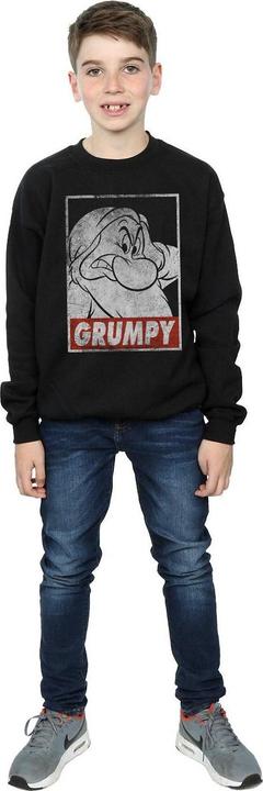 Produktbild Disney Snow White Grumpy Dwarf Poster Sweatshirt Jungen (140, 146)