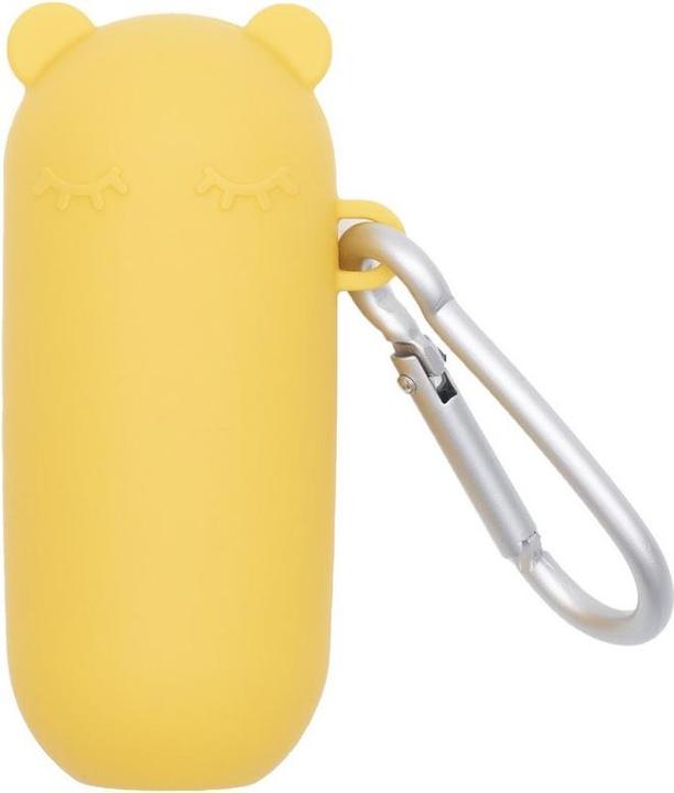 Actual product image We Might Be Tiny Keepie "Bear" & Bendie Straw drinking straw, yellow (1 x)