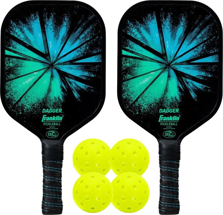 Franklin Pickleball Schläger und Ball Set Dagger