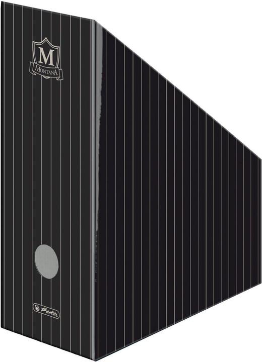 Image du produit Herlitz Porte-revues en carton ondulé Montana, pour A4, noir (A4, C4)